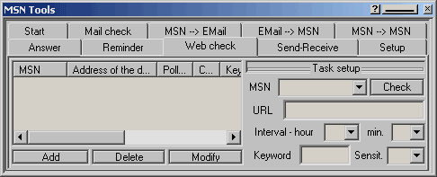MSN messenger tools Screenshot